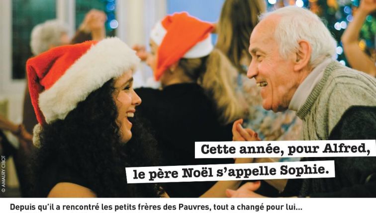 Bénévolat ponctuel lors des fêtes de Noël pour rompre l’isolement de personnes âgées