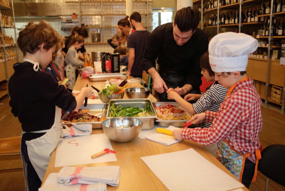 Accompagnant enfants - stage cuisine et éducation culinaire