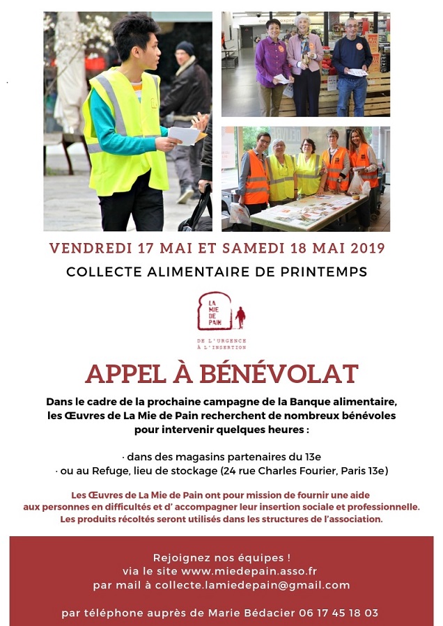 Collecte Alimentaire de Printemps