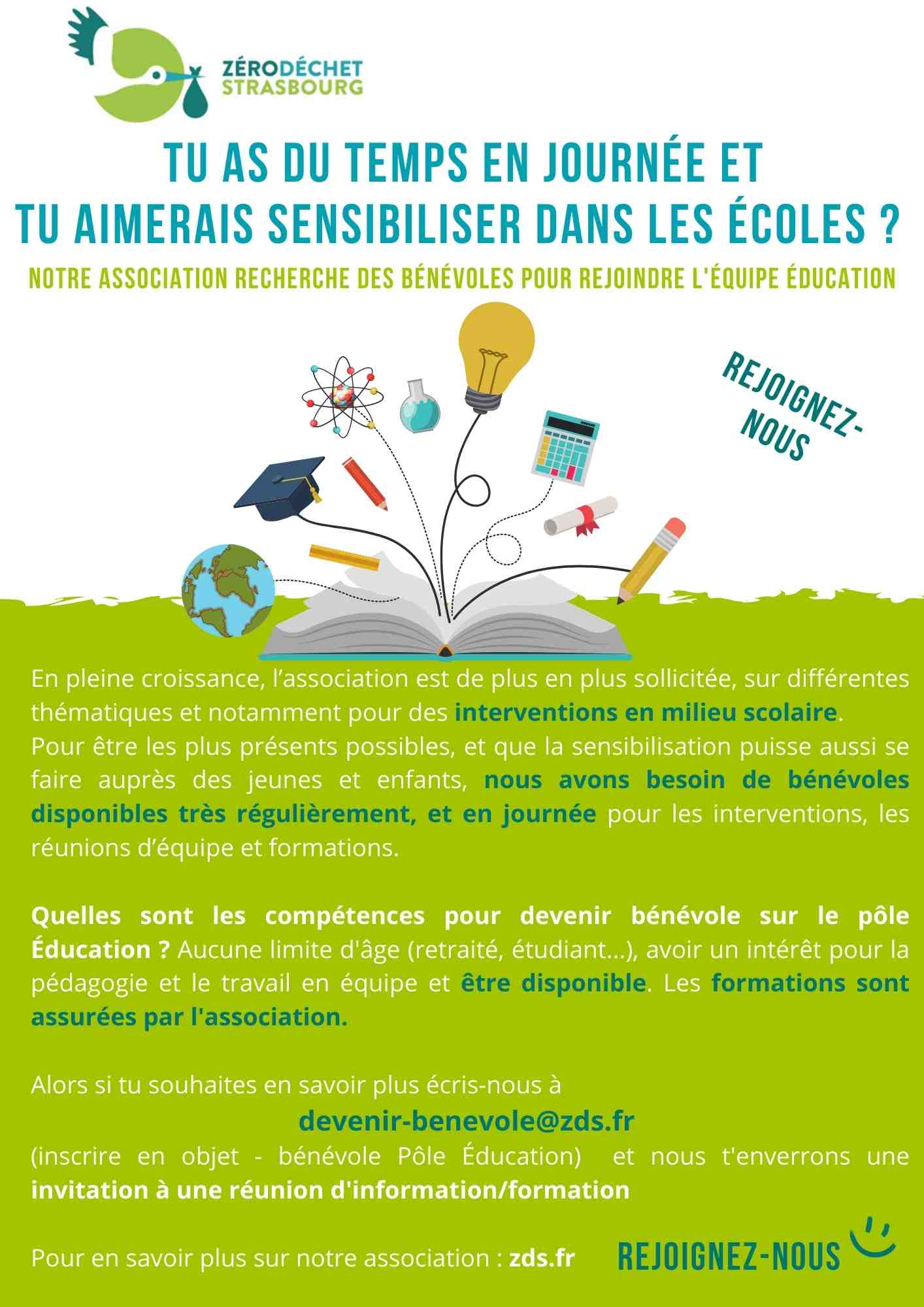 Sensibiliser à la réduction des déchets en milieu scolaire