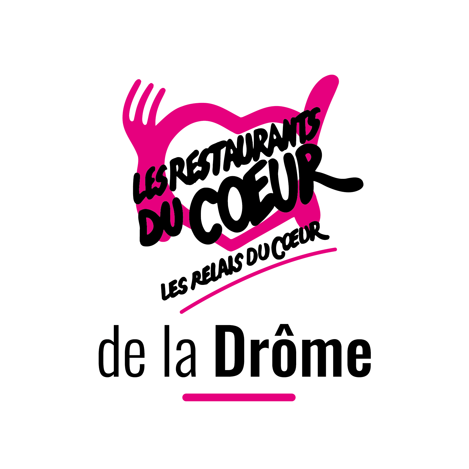 Bénévole distribution alimentaire