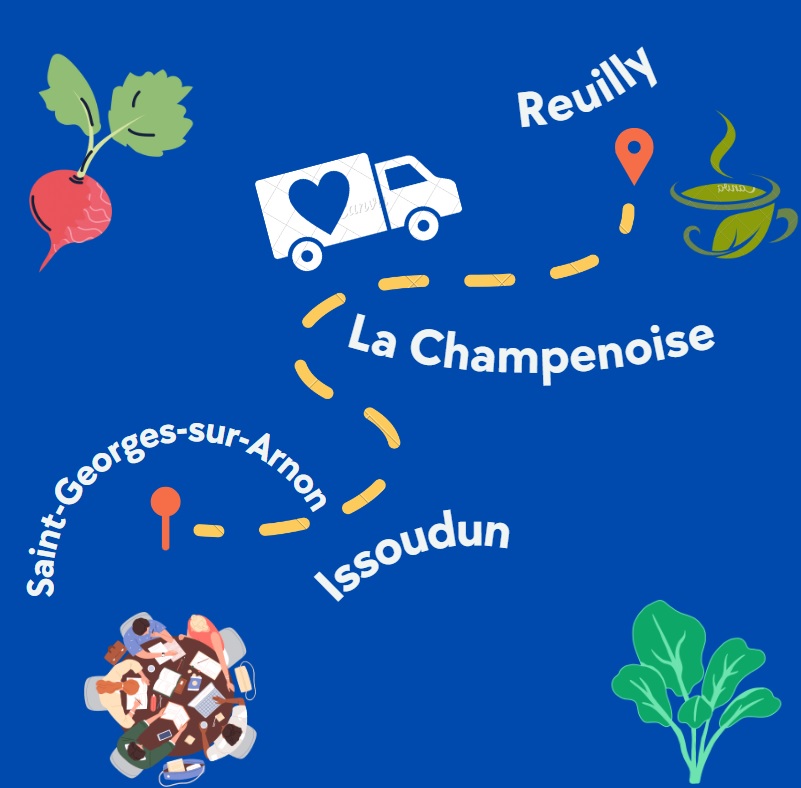 Distribution de paniers solidaires