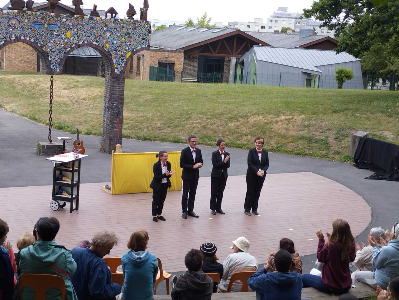 Organiser des spectacles de théâtre sur l'espace public