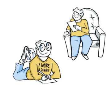 Bretagne et Pays de la Loire : Lecture de lettres auprès de seniors
