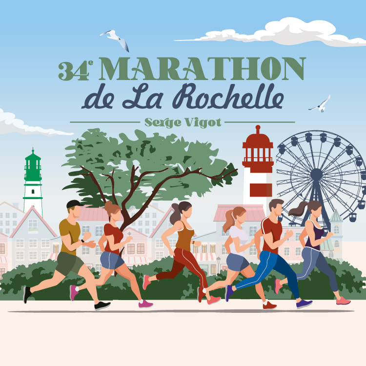 MARATHON DE LA ROCHELLE SERGE VIGOT